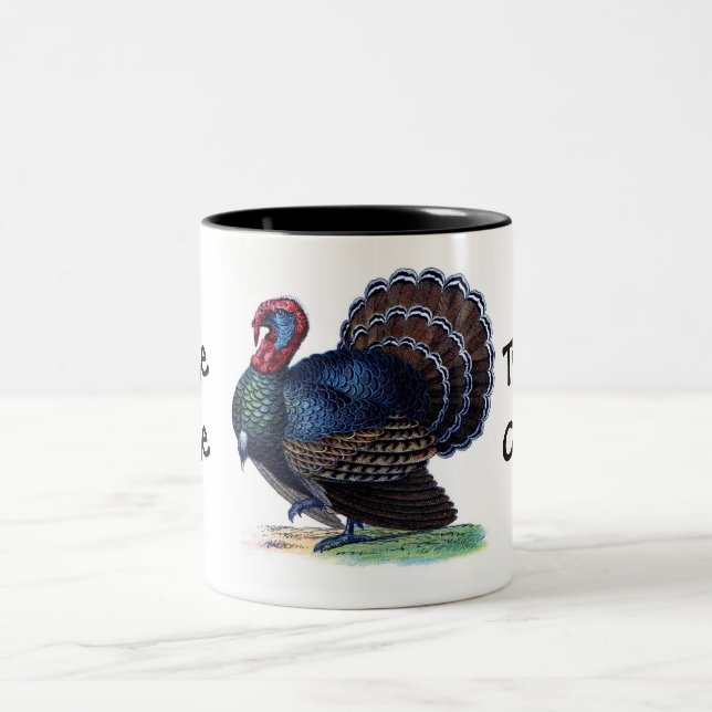 Thanksgiving Turkey Coffee Cup Mug (Center)