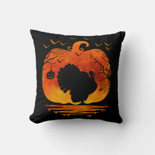 THANKSGIVING TURKEY COSTUME PUMPKIN FALL SEASON CUSHION