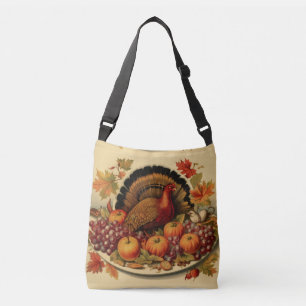 Thanksgiving Turkey Crossbody Bag