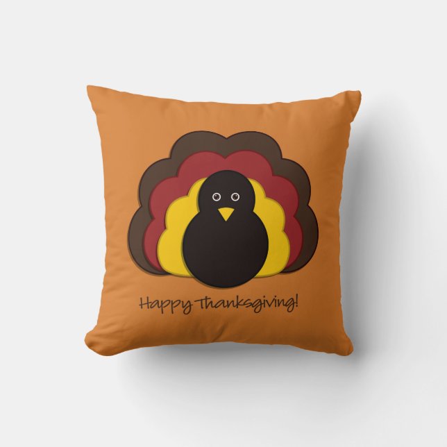 Thanksgiving turkey cushion (Front)