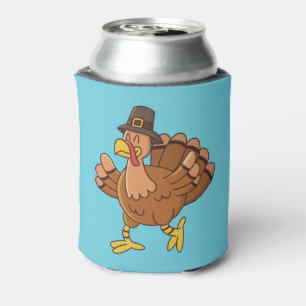 Thanksgiving Turkey custom text can cooler