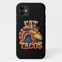 Thanksgiving Turkey Eat Tacos Funny Mexican