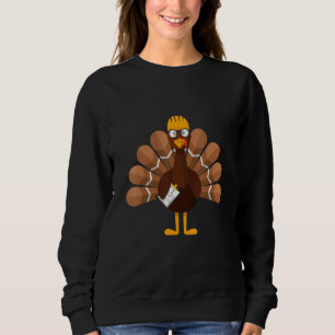 Thanksgiving   Turkey Engineer Sweatshirt