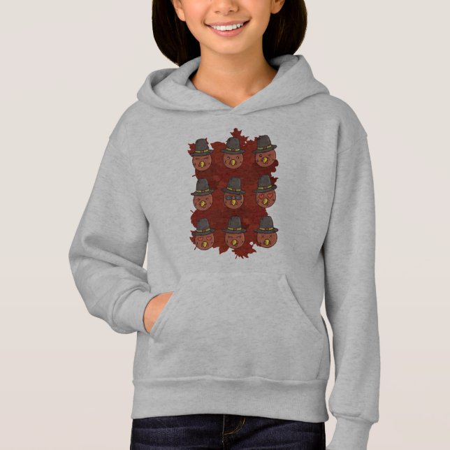 Thanksgiving Turkey Face Emoji Gift (Front)