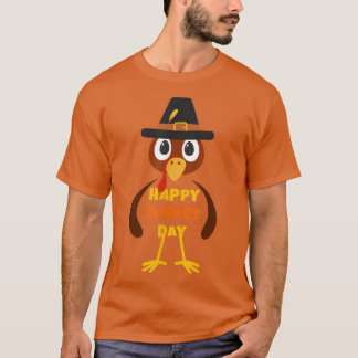Thanksgiving Turkey Happy Thanksgiving Funny Holid T-Shirt