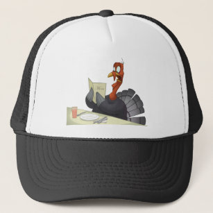 Turkey Drawing Baseball Trucker Hats Zazzle Com Au