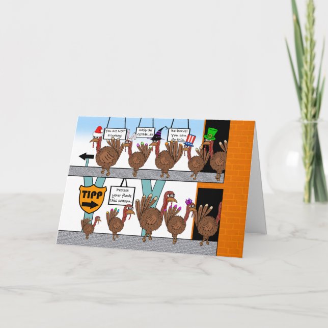 Thanksgiving Turkey Identity Protection Program  (Front)