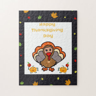 Thanksgiving turkey jigsaw puzzle