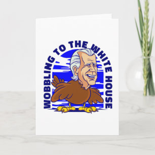 thanksgiving turkey joe biden funny wobble invitation