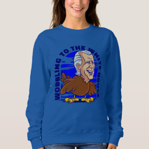 thanksgiving turkey joe biden funny wobble sweatshirt