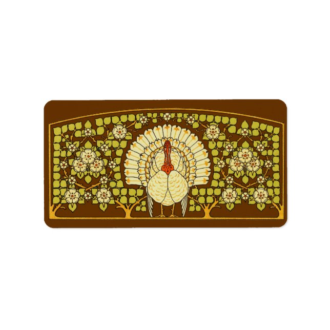 Thanksgiving Turkey Label (Front)