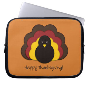 Thanksgiving turkey laptop sleeve