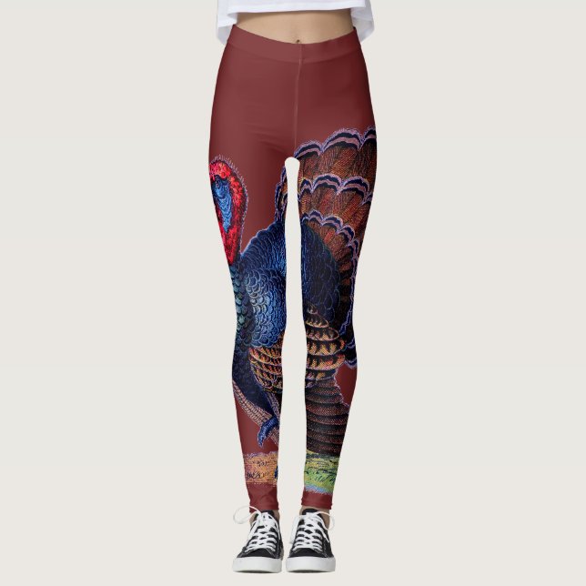 Thanksgiving Turkey Leggings (Front)