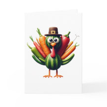 Thanksgiving Turkey Made of Vegetables