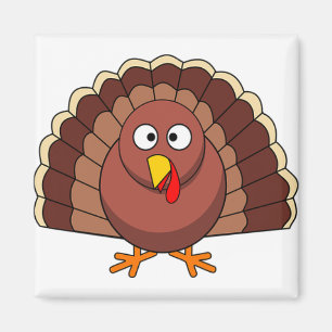 Thanksgiving Turkey Magnet