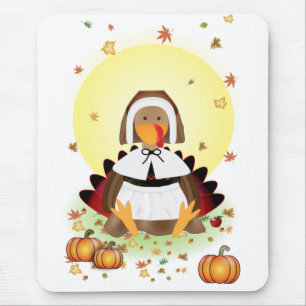 Thanksgiving Turkey Mouse Pad