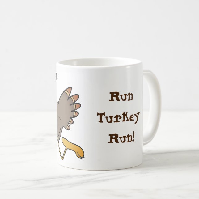 Thanksgiving Turkey Mug (Front Right)