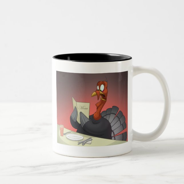 Thanksgiving Turkey Mug (Right)