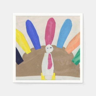 Thanksgiving Turkey Napkin