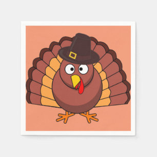 Thanksgiving Turkey Napkin