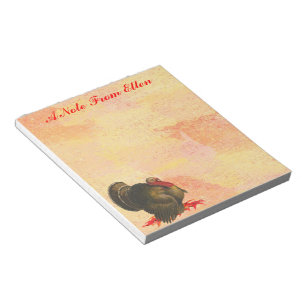 Thanksgiving Turkey Notepad
