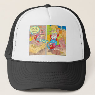 Thanksgiving Turkey On Hold Cartoon Gifts & Tees Trucker Hat