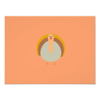 Thanksgiving turkey photo print