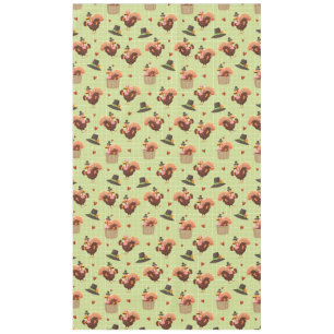 Thanksgiving Turkey & Pilgrim Hat Tablecloth