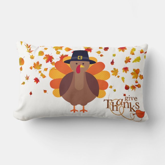 Thanksgiving Turkey Pillow (Front)