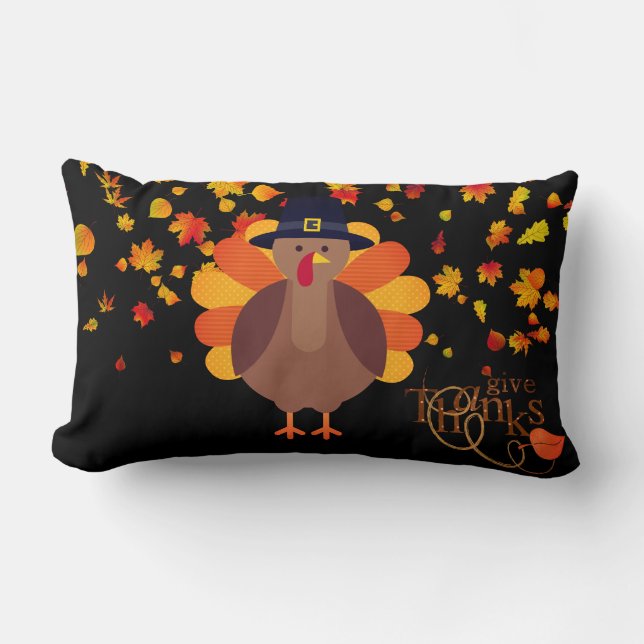 Thanksgiving Turkey Pillow (Front)