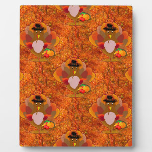 thanksgiving turkey plaque