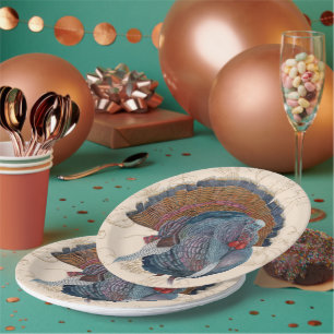 Thanksgiving Turkey Plates
