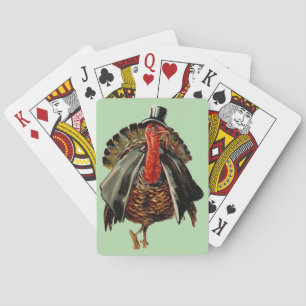 THANKSGIVING TURKEY  PLAYING CARDS