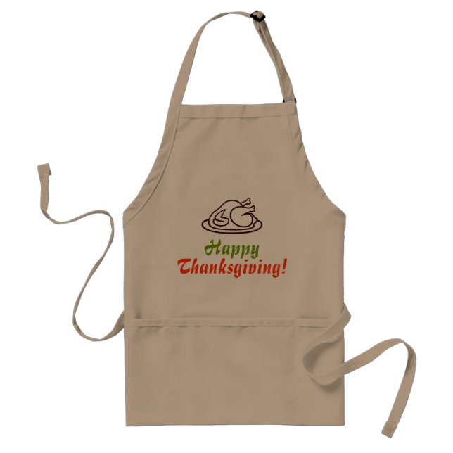Thanksgiving Turkey Standard Apron (Front)