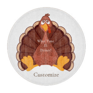 Thanksgiving Turkey Thunder_Cove  Acrylic Print Cutting Board