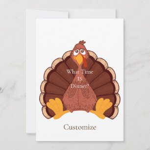 Thanksgiving Turkey Thunder_Cove Invitation