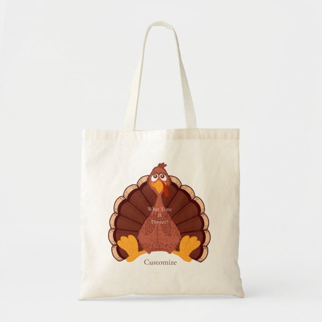 Thanksgiving Turkey Thunder_Cove   Tote Bag (Front)