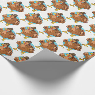 Thanksgiving Turkey wrapping paper