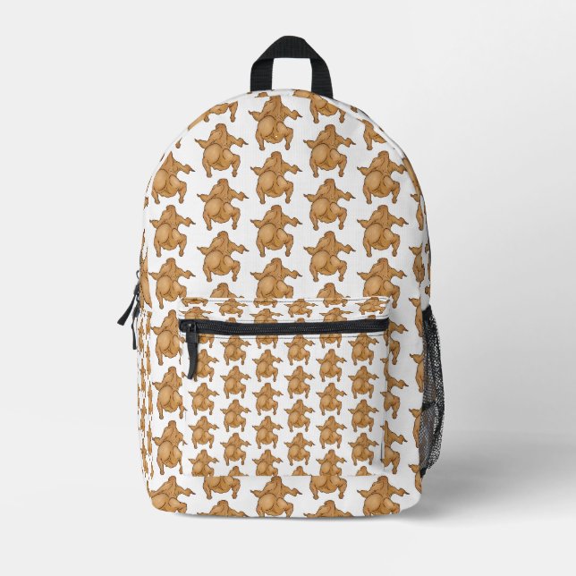 Thanksgiving Twerkey  Backpack (Front)