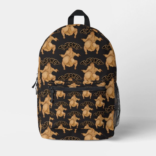 Thanksgiving Twerkey  Backpack (Front)