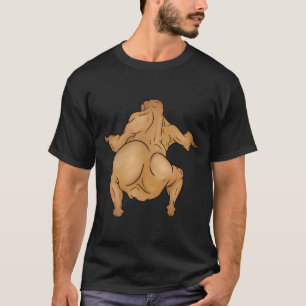 Thanksgiving Twerkey Basic Dark T-Shirt