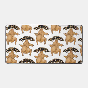 Thanksgiving Twerkey Desk Mat