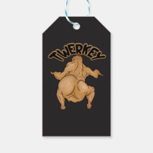 Thanksgiving Twerkey Gift Tag