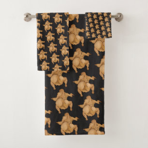 Thanksgiving Twerkey Towel Set