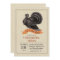 Thanksgiving Vintage Turkey Invitation