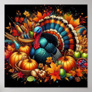 Thanksgiving Wall Art & Decor Posters