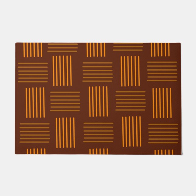 Thanksgiving Weave Doormat (Front)