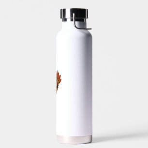 Thanksgiving Weightlifting Mum Dad Funny Workout T Water Bottle