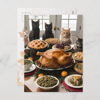 Thanksgiving Welcome Holiday Postcard