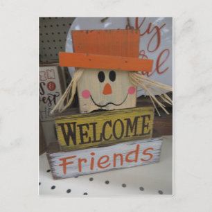Thanksgiving Welcome Postcard